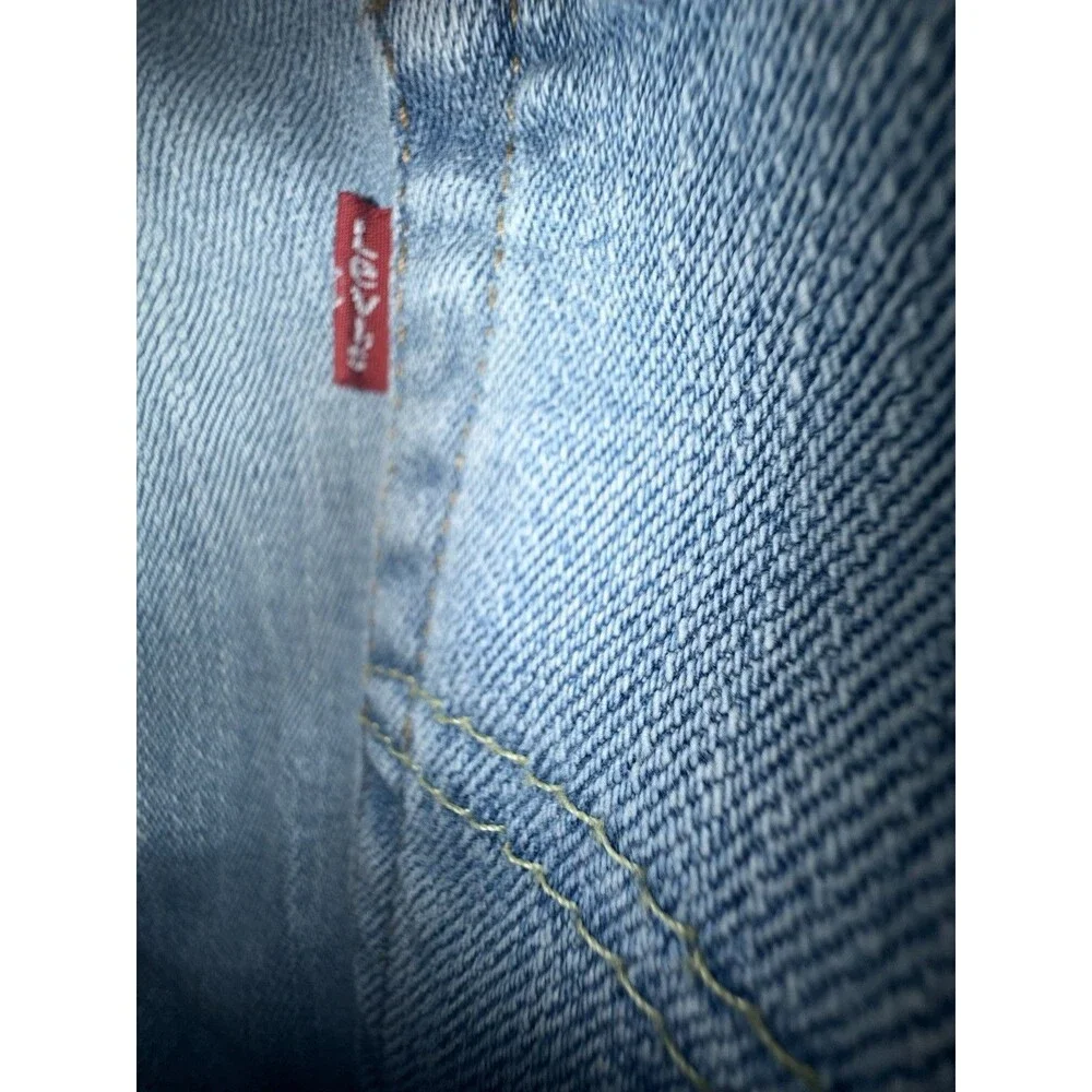 Levi’s 511 Men’s Jeans W31 Light Wash Slim Fit Stretch Denim Distressed